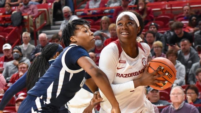 Razorbacks Run Away in Big Exhibition Win Over UAFS - Sports ...