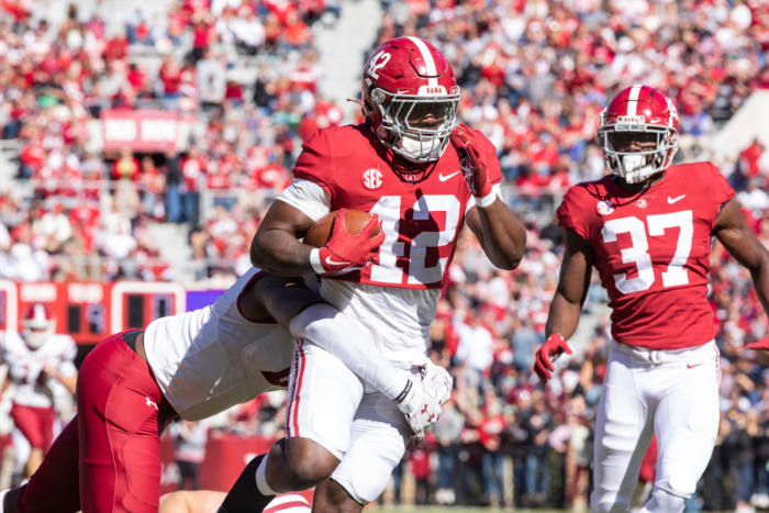 Alabama Football Spring Position Update: Wide Receivers - Sports ...