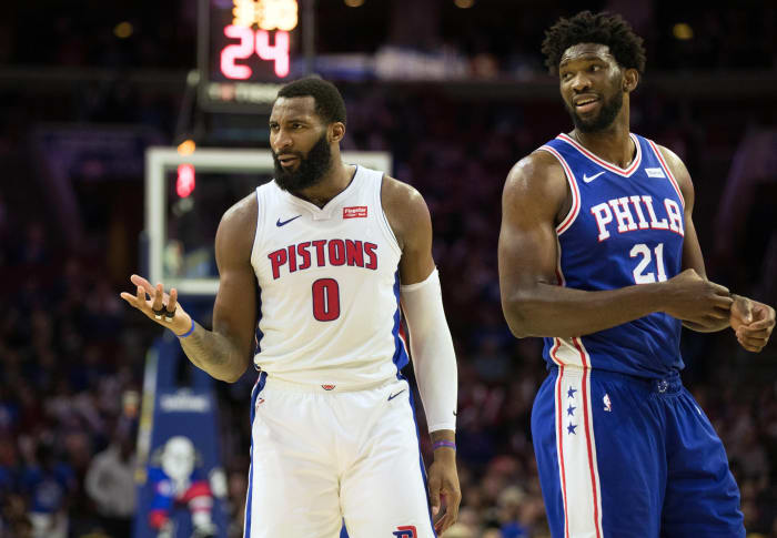 Sixers' Andre Drummond Discusses Past Battles With Joel Embiid - Sports ...