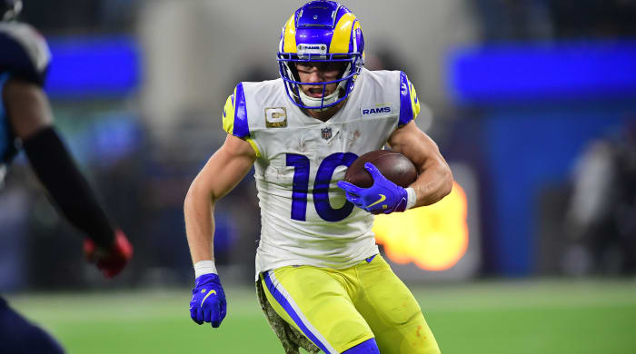 El receptor de los Rams, Cooper Kupp.