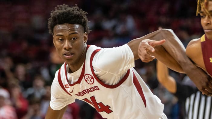 Jaxson Robinson Leaving Razorbacks in Not Surprising Move - Sports ...