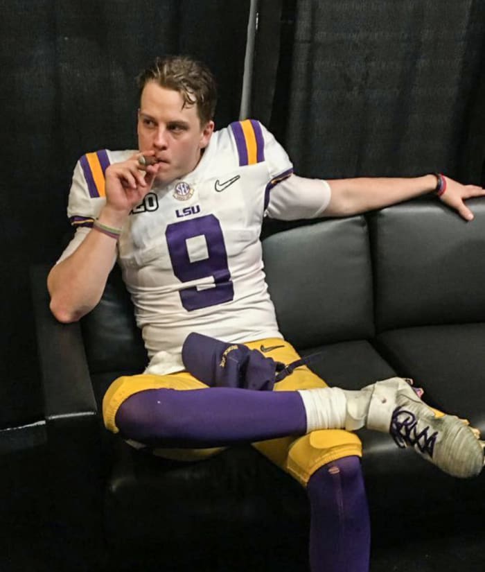 The true story behind Joe Burrow’s cigar celebrations - Sports Illustrated