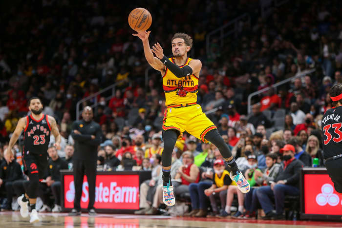 Trae Young Scores 41 Points In Hawks Win Over Raptors - Sports ...