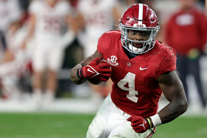 Alabama RB Brian Robinson Jr. Drafted No. 98 Overall by Washington ...