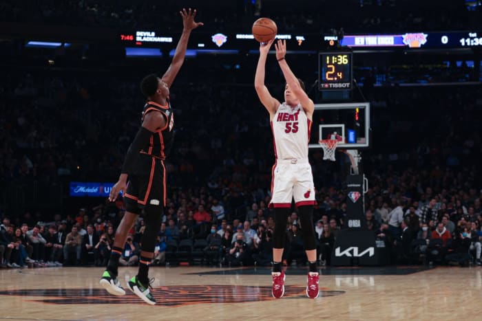 Duncan Robinson Moving Up The Miami Heat's Career 3-point Ladder ...