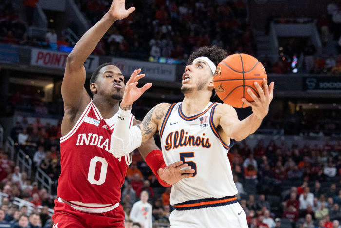 Big Ten Tournament Photo Gallery: Indiana Stuns No. 1-Seed Illinois ...