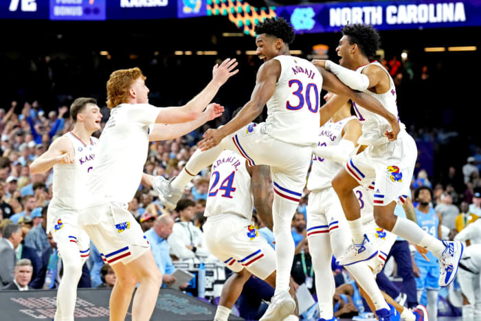 Kansas Named 2022 NCAA Men's Basketball Champion After 72-69 Comeback ...