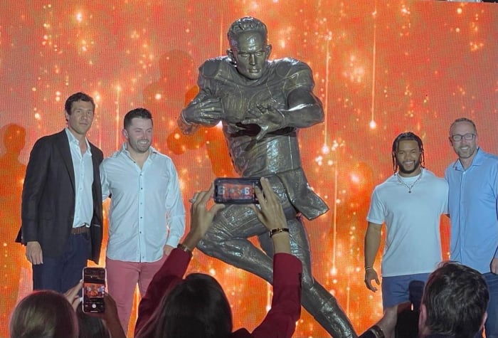 Sam Bradford, Baker Mayfield, Kyler Murray and Jason White