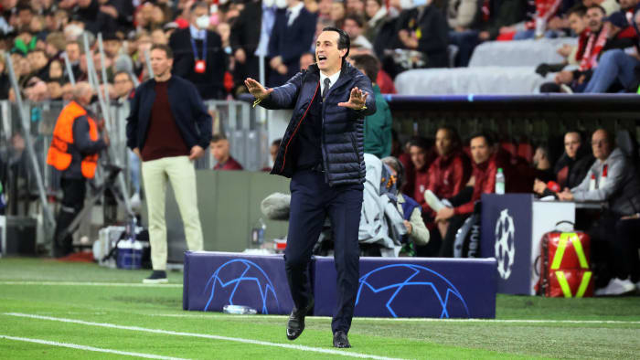 El entrenador del Villarreal, Unai Emery.