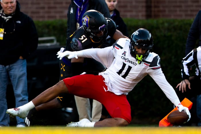 Former UC Football Tight End Makes East-West Shrine Bowl All-Practice ...