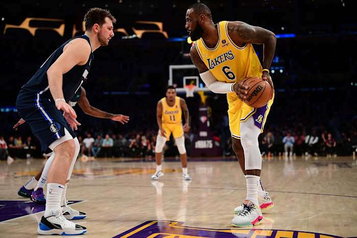 Lakers: Mavericks Superstar Luka Doncic Nears Impressive LeBron James ...