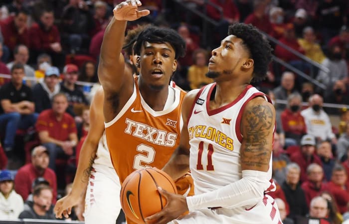 Iowa State Cyclones Transfer Tyrese Hunter Commits to Texas Longhorns ...