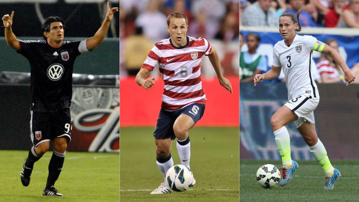 Jamie Moreno, Steve Chirondolo, dan Christy Pierce telah dilantik ke dalam National Football Hall of Fame