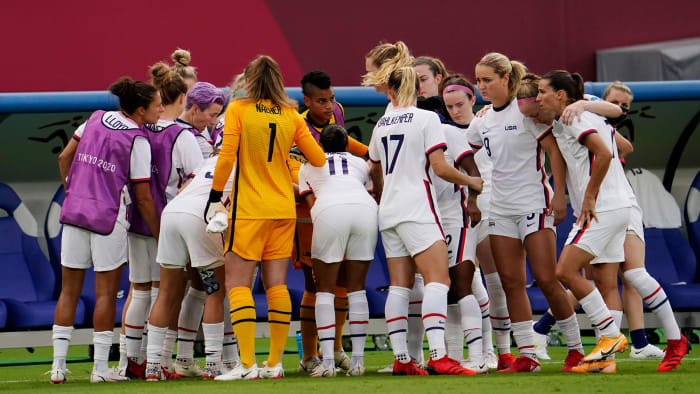 USWNT treft Australië op de Olympische Spelen