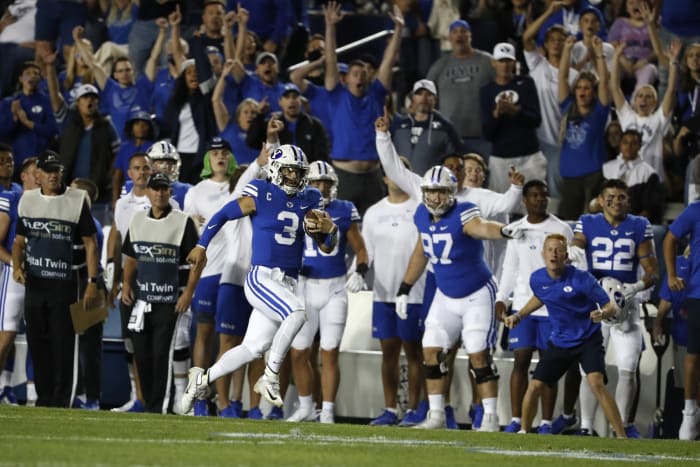 BYU Quarterback Jaren Hall Cracks Top 10 in Latest ESPN Mock Draft - BYU Cougars on Sports