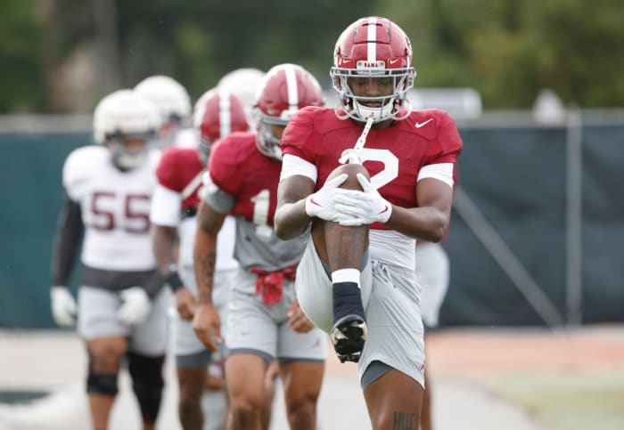 Demarcco Hellams, Alabama practice, September 13, 2021