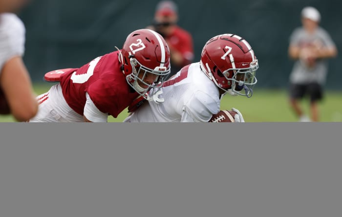 JaCorey Brooks practice