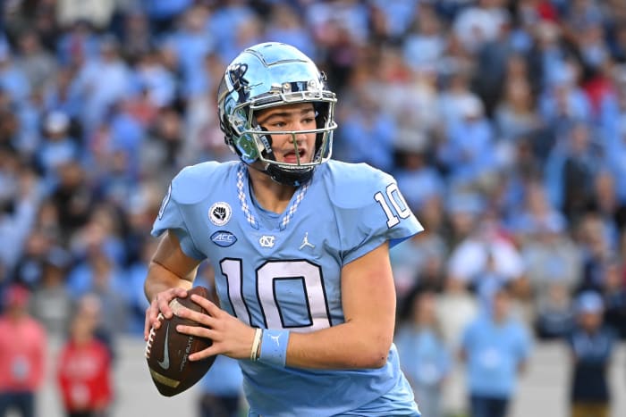 Clemson’s Defense has Not Seen Anyone Like UNC’s Drake Maye - Sports ...