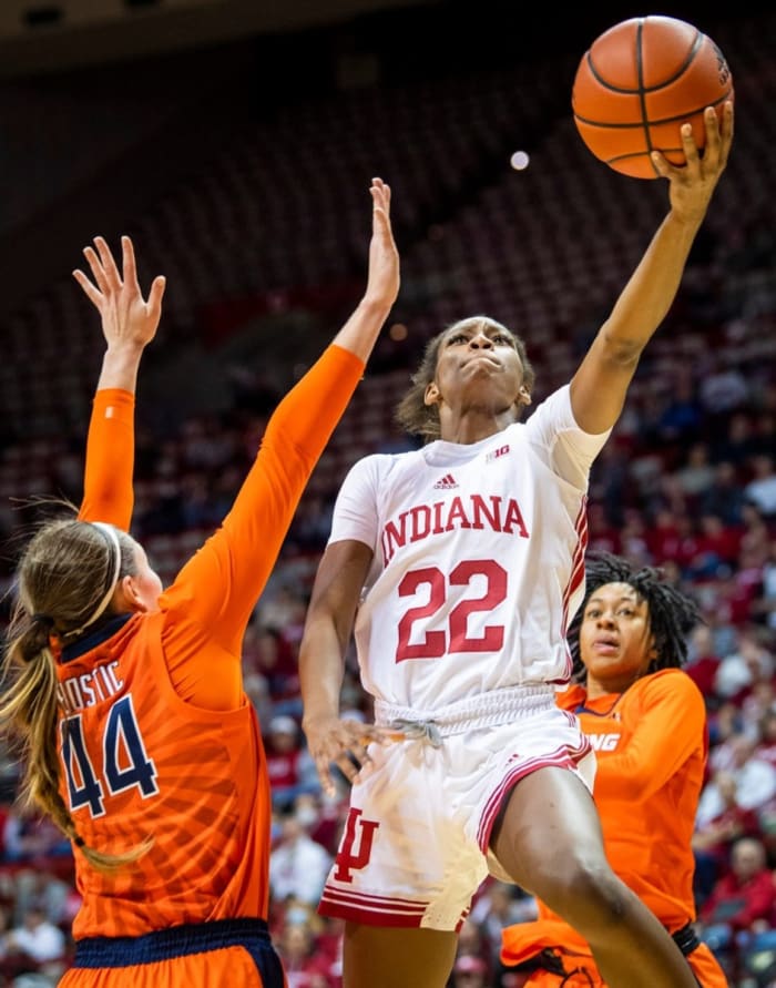 Indiana Women's Basketball Narrowly Escapes Illinois In Big Ten Opener ...