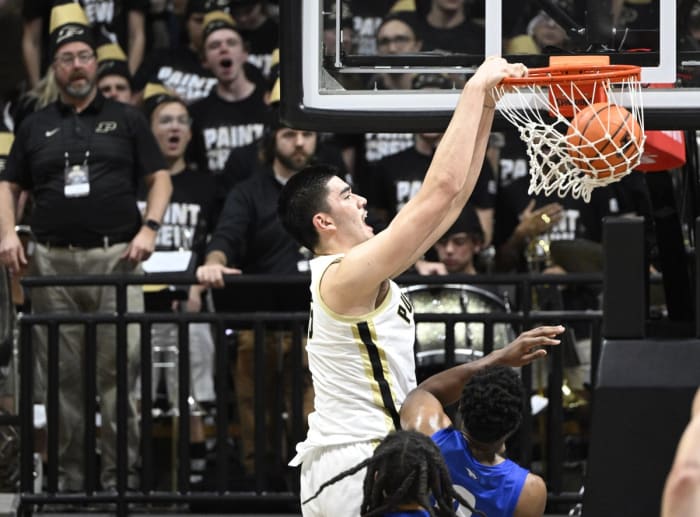 Fast Start Fuels No. 4 Purdue Basketball to 85-66 Win Over Hofstra ...