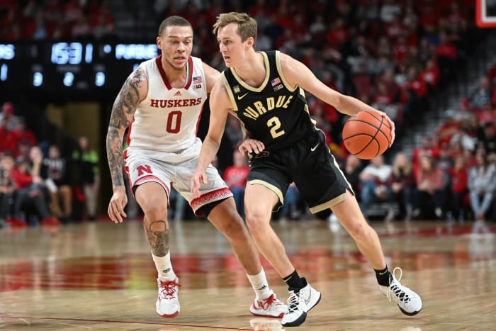 Fletcher Loyer Helps No. 4 Purdue Escape Nebraska With 65-62 Overtime ...