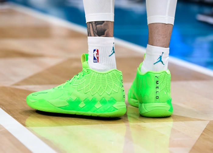 LaMelo Ball Isn't Ready to Give Up Old Puma Shoes - Sports Illustrated ...