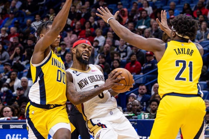 Naji Marshall Cuts Up During Career Night Against Pacers - Sports ...