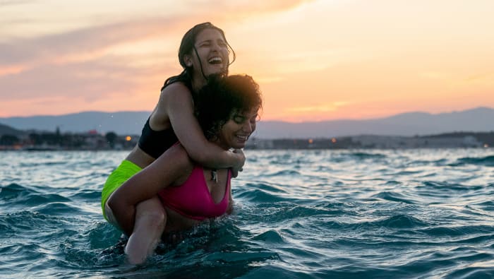 The Issa sisters learned to swim to portray Maldini.