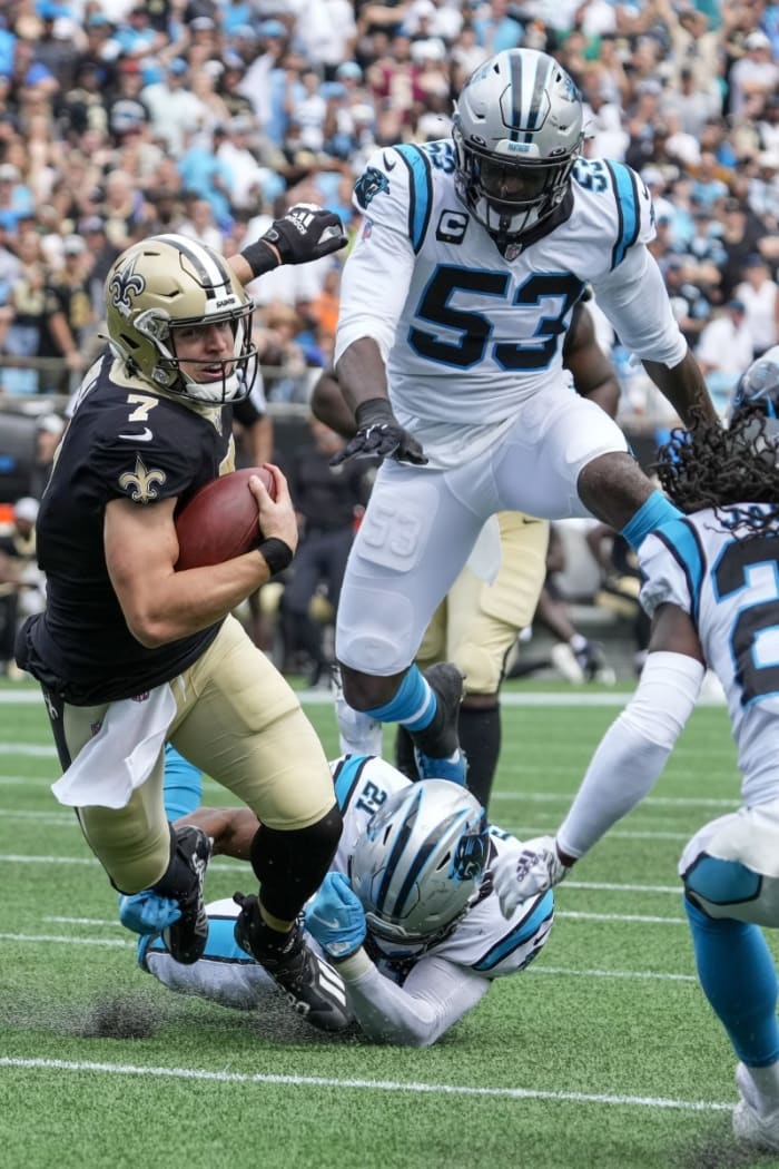 Saints Rushing Attack Vs. Panthers Run Defense - Sports Illustrated New ...