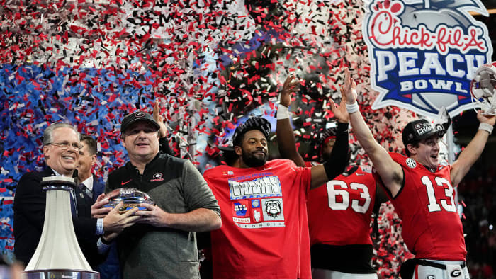 Georgia Vs TCU Assures More College Football Southern Dominance ...