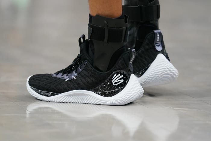 Stephen Curry Debuts Two New Shoes In First Game Back - Sports ...