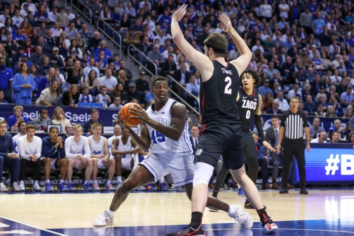 Gonzaga-BYU Photos: Zags Stays Perfect In WCC With Last-second Win Over ...