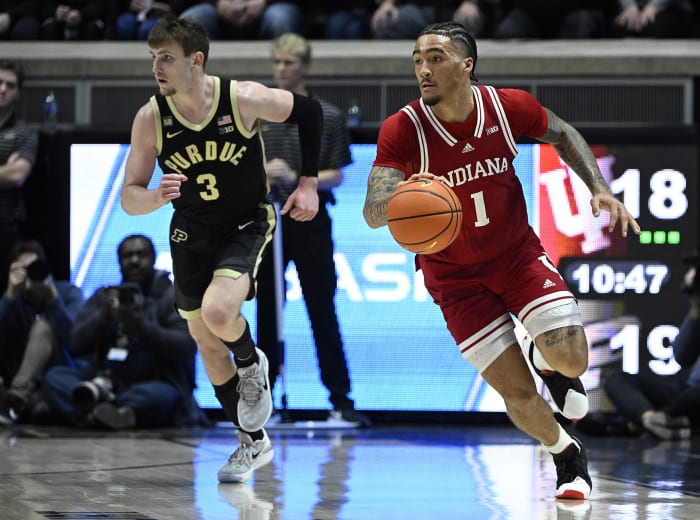 Los Angeles Lakers Select Indiana's Jalen Hood-Schifino In First Round ...