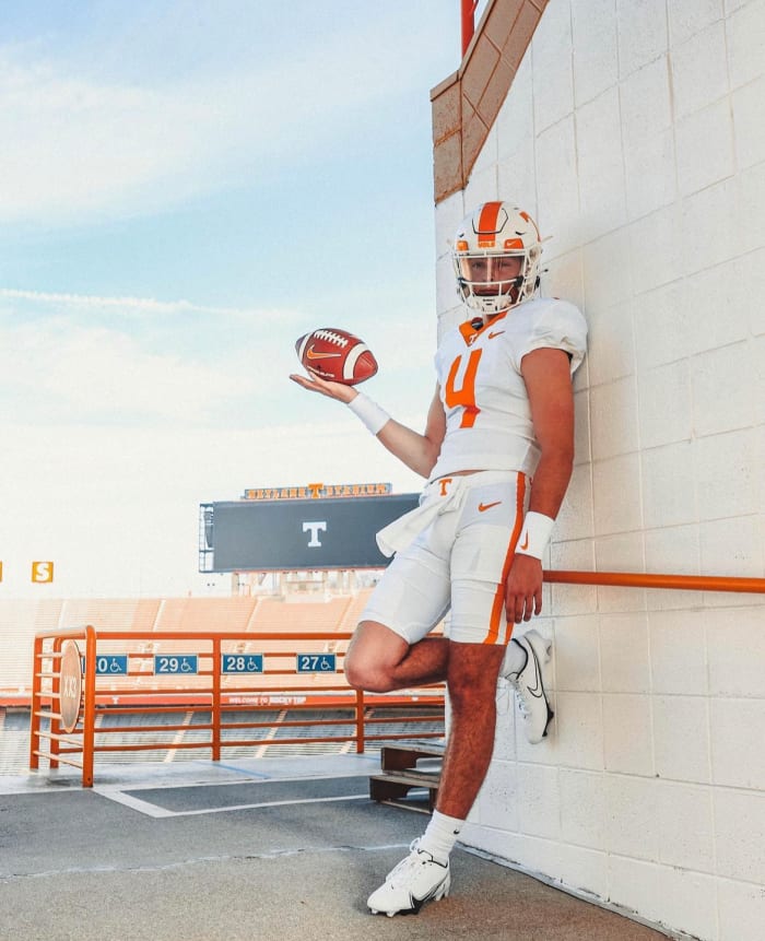 Jake Merklinger Commits To Tennessee Football Sports Illustrated