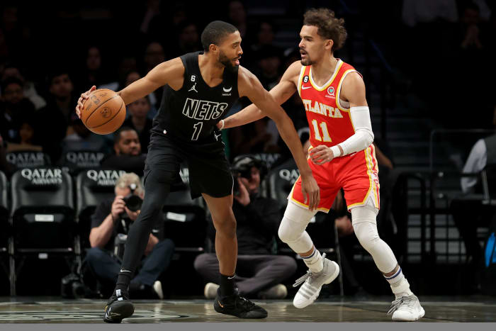 Trae Young Outduels Mikal Bridges In Atlanta As Hawks Win 147-145 Over ...