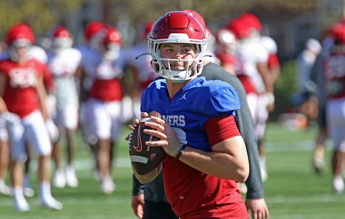 Brent Venables on Oklahoma QB Jackson Arnold's Spring: 'Football is ...