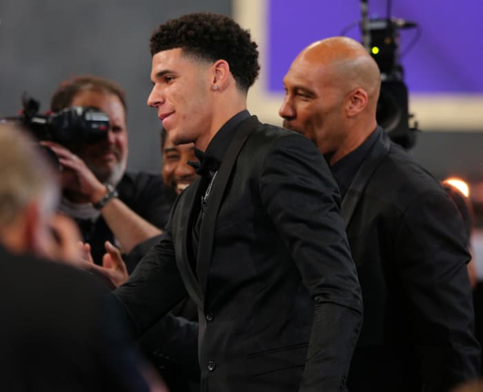 Lonzo Ball names his dad as the toughest player he's had to guard ...