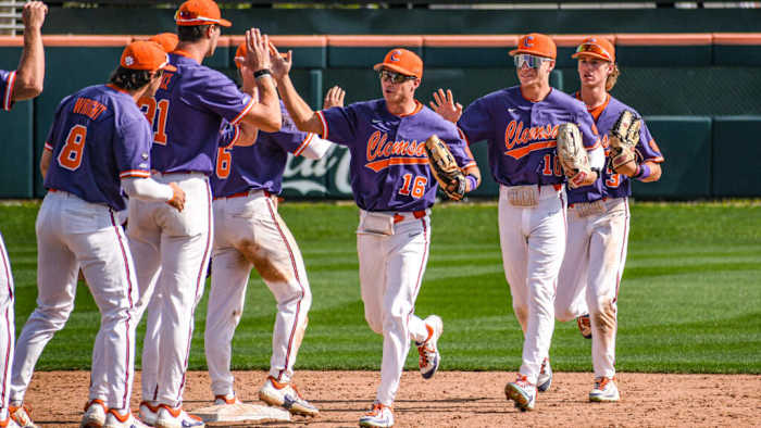 No 7 Clemson Baseball Riding Nine Game Win Streak Into Last Series Of Regular Season Sports 3550