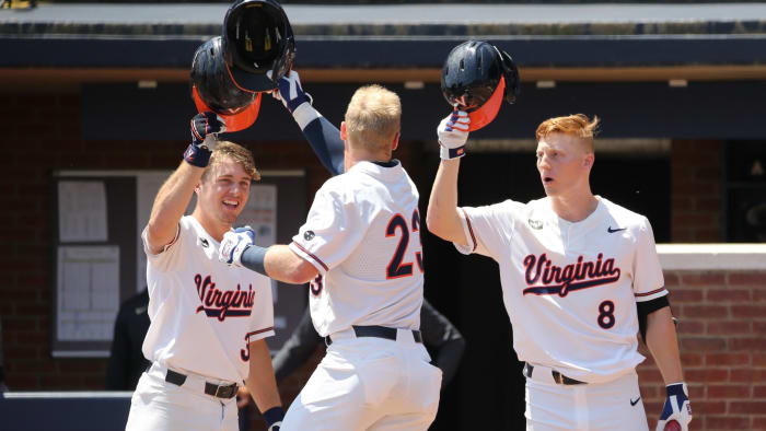 No. 7 Virginia Steamrolls Army 15-1 To Open NCAA Baseball Tournament ...