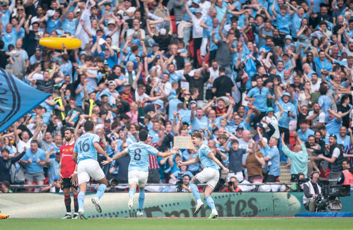 Man City Lift FA Cup To Become 13th Winners Of English Double - Futbol ...