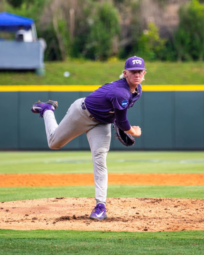 NCAA Baseball Super Regionals TCU Wins Game One Sports Illustrated