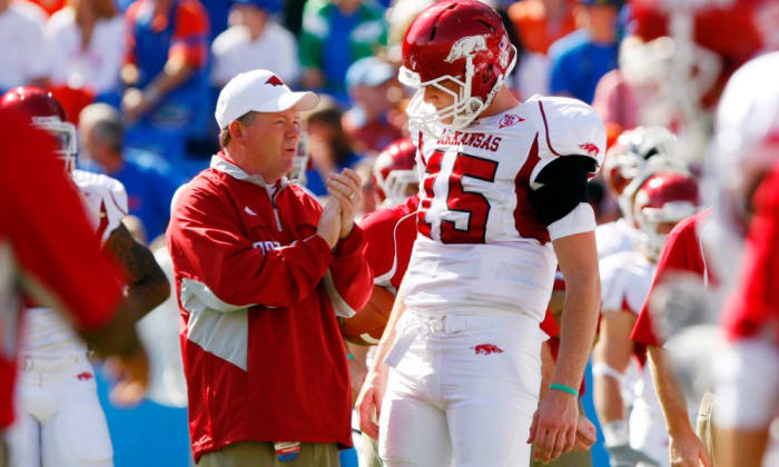 Arkansas Razorbacks' Sam Pittman: Texas A&M Aggies' Bobby Petrino Is ...