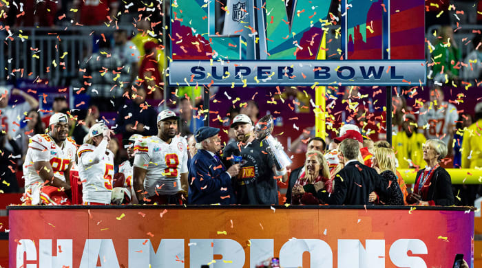 Of course Super Bowl winners should call themselves world champions ...