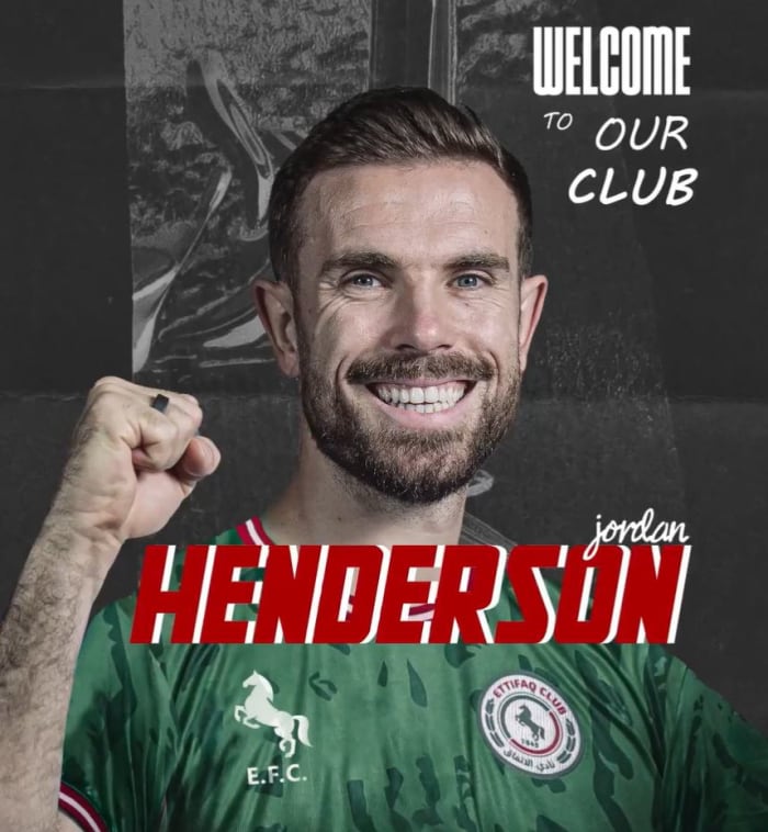 Jordan Henderson transfer confirmed by Liverpool and Ettifaq - Futbol ...