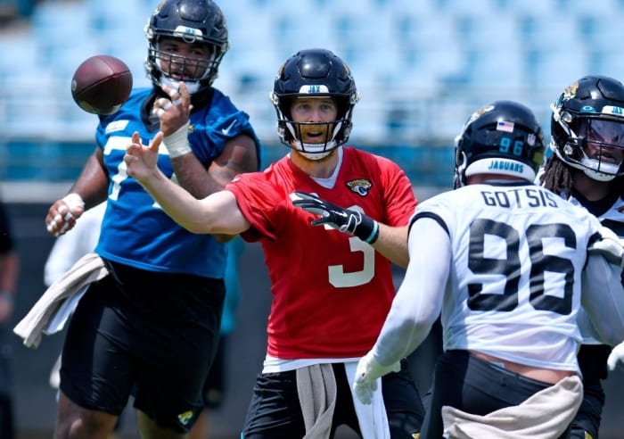 CJ Beathard Carted Off During Jaguars OTA Practice - Sports Illustrated ...