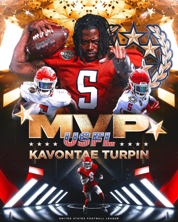 KaVontae Turpin is the USFL MVP Sports Illustrated TCU Killer Frogs