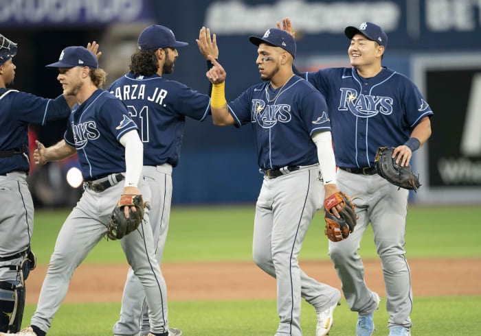 Tampa Bay Rays Bats Explode In 11 5 Rout Of Toronto Blue Jays Complete Doubleheader Sweep 5784