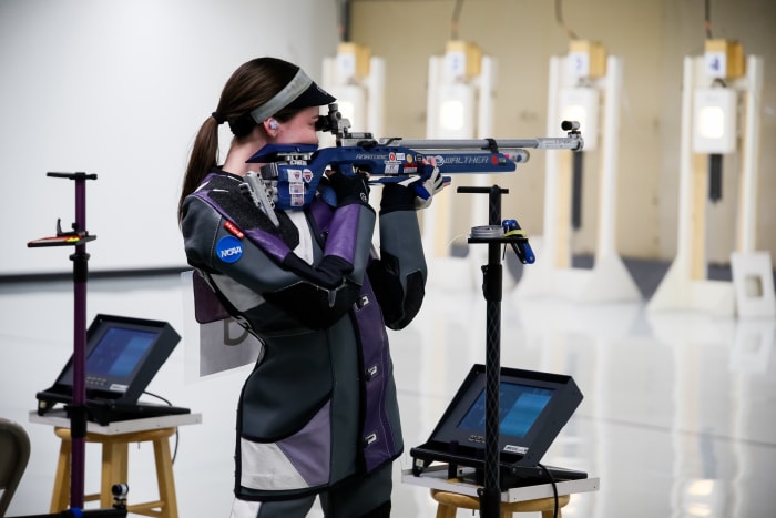 TCU Rifle: Meet Kristen Hemphill - The graduate student who shoots both ...