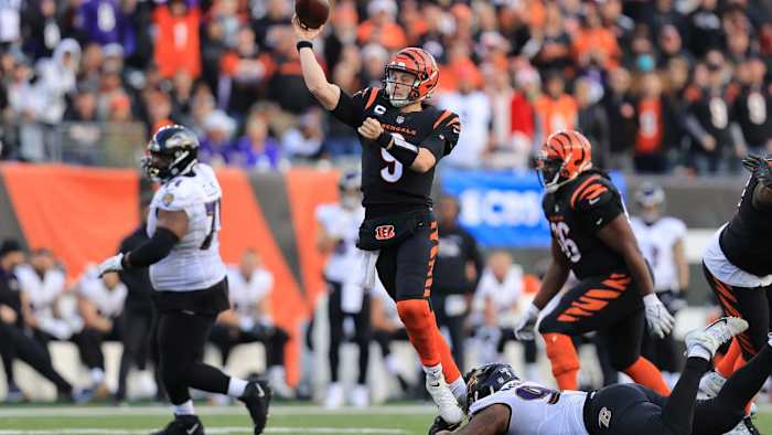 Ravens Lamar Jackson Vs. Bengals Joe Burrow - Sports Illustrated ...