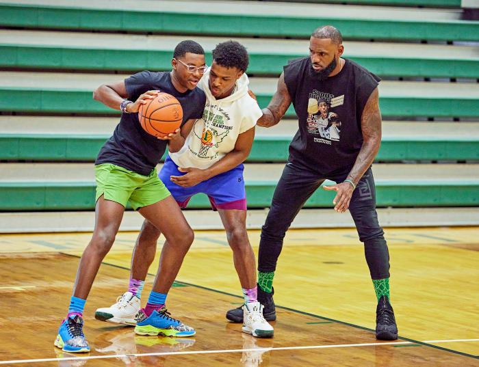 Inside Lebrons Grand Plan To Play In The Nba With Bronny And Bryce Sports Illustrated